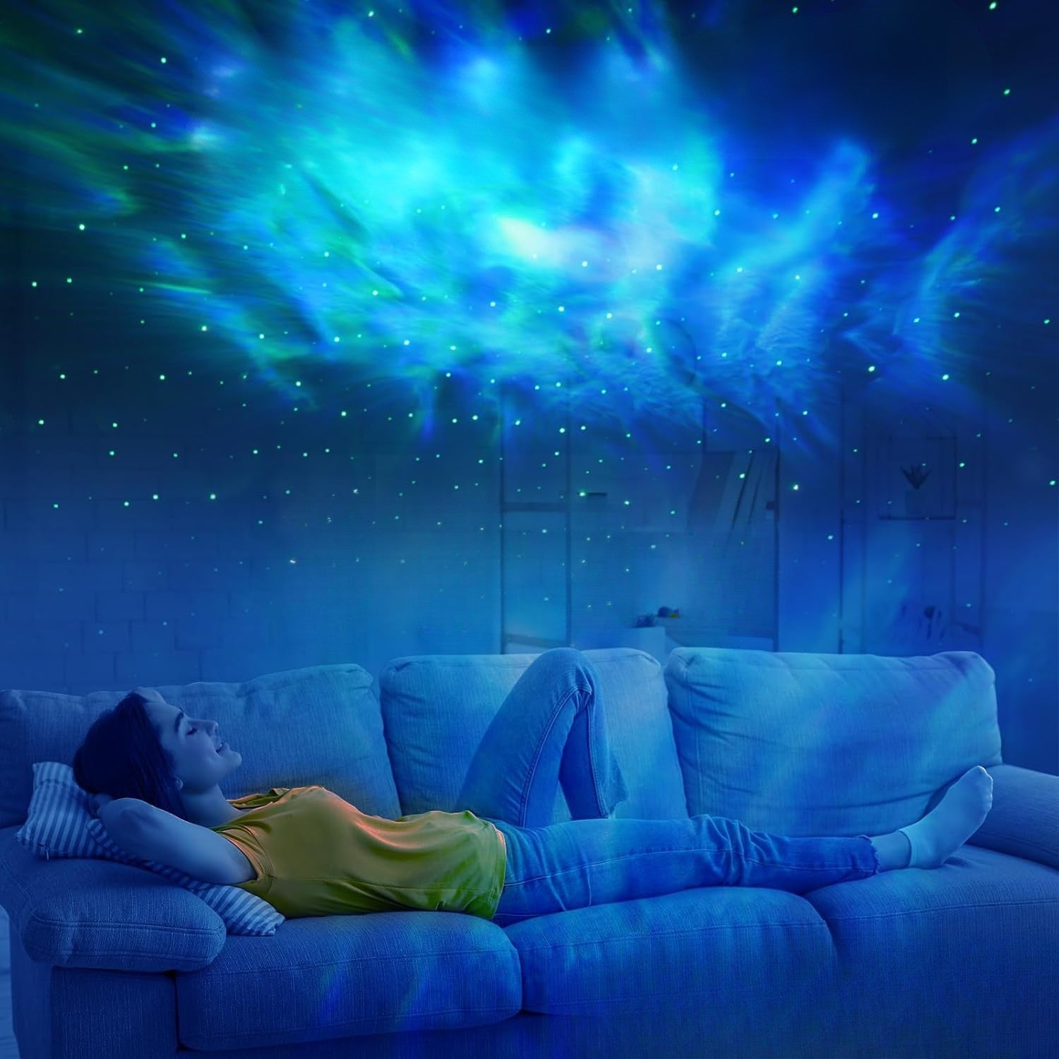 LED projektor – Relaxáló Galaxis Hangulat 