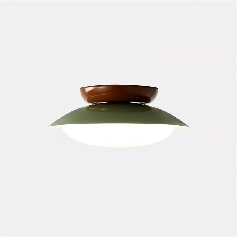 Okrągła lampa sufitowa LED - naturalny blask i dyskretna elegancja