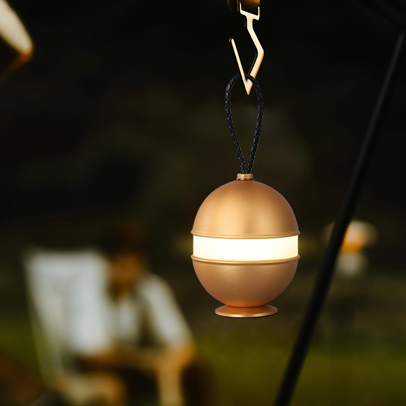 Oppladbar sfærelampe - elegant design og avslappende lys