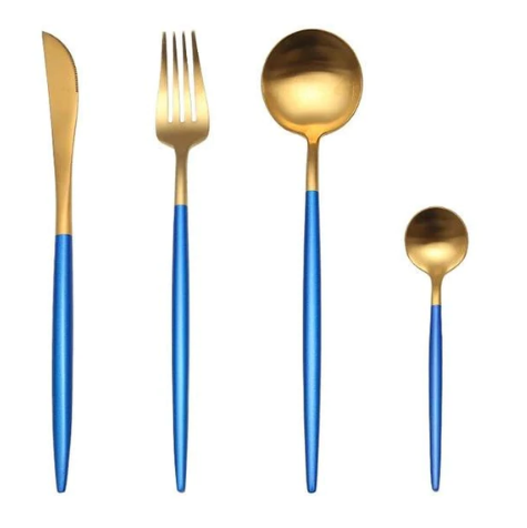 Set di Posate 24 Pezzi – Finitura Chic Per Tavola Raffinata 