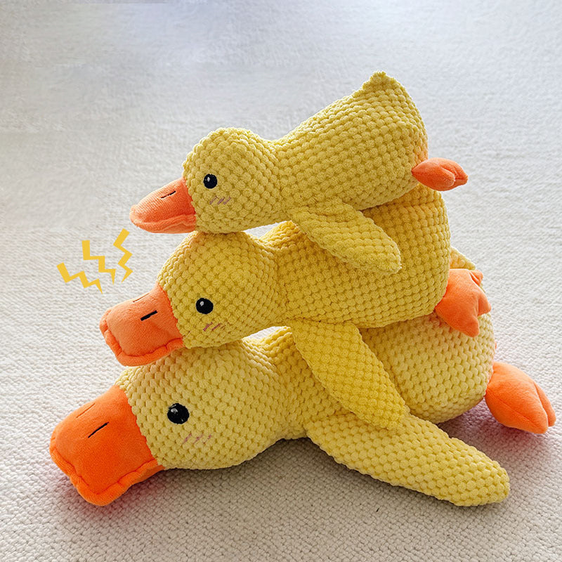 Beruhigendes Enten-Spielzeug für Hunde – Spiel- und Entspannungspartner 