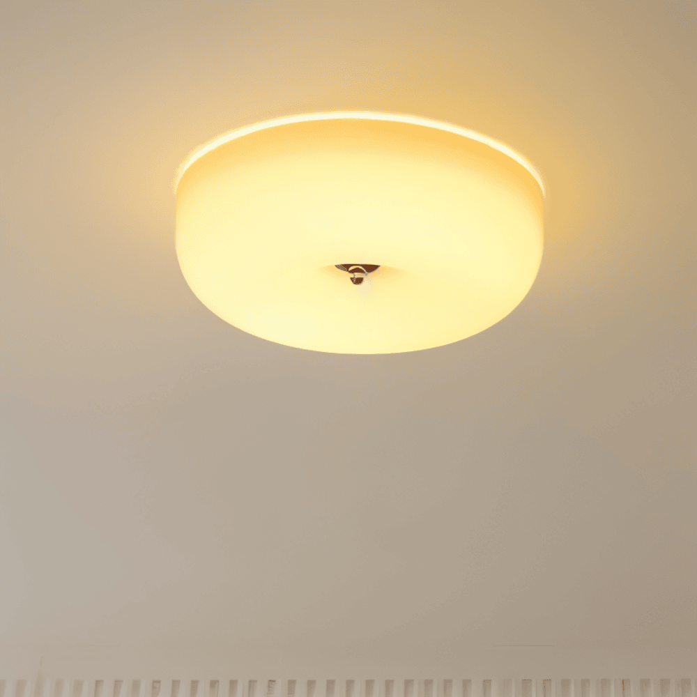 Scandinavian Glass Ceiling Light - Modern Decoration & Easy Installation