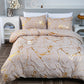 Housse De Couette Marbrée – Élégance Minérale Et Confort Raffiné