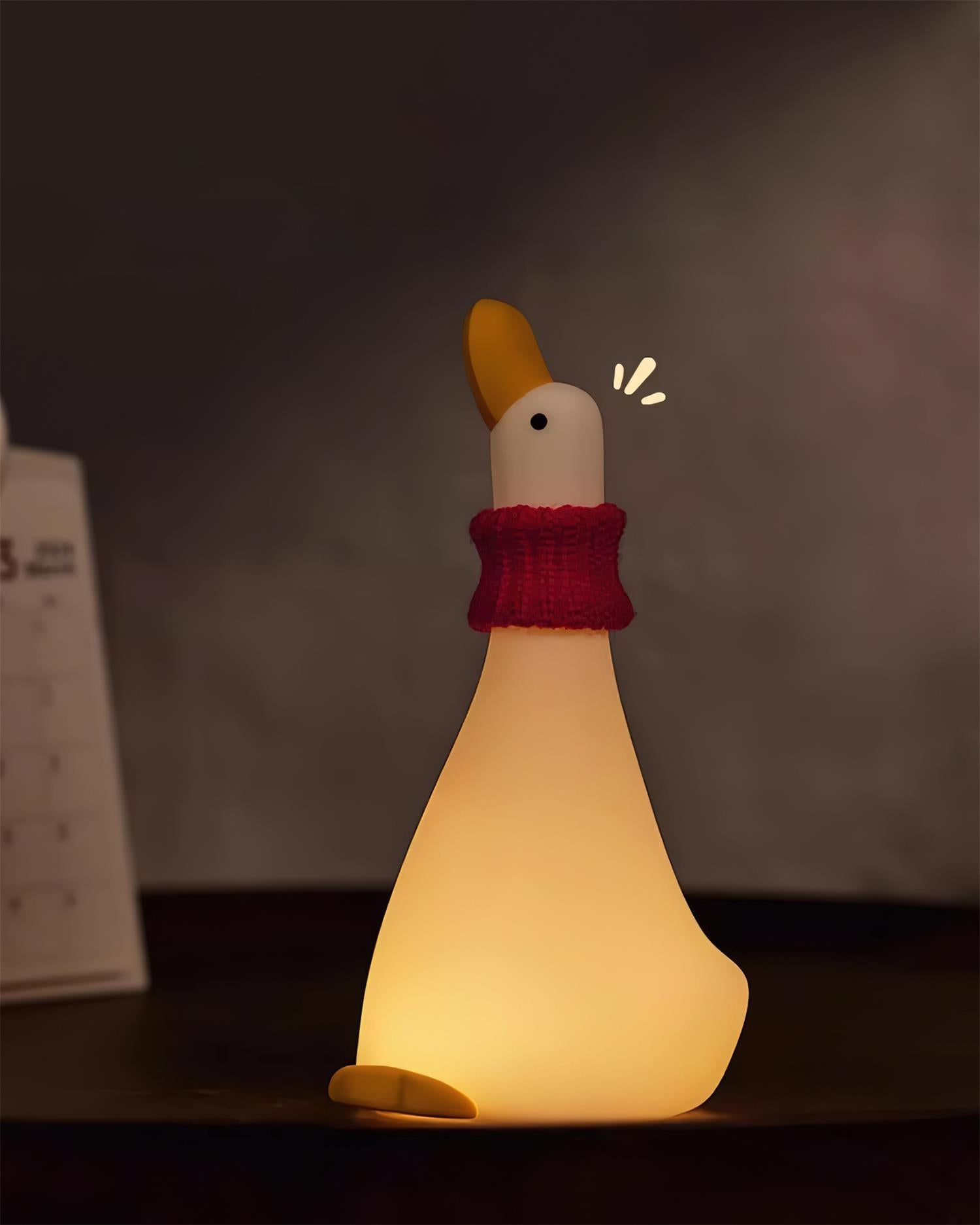 Nachtlicht Zaubergans - Taktiles Licht & beruhigendes Design