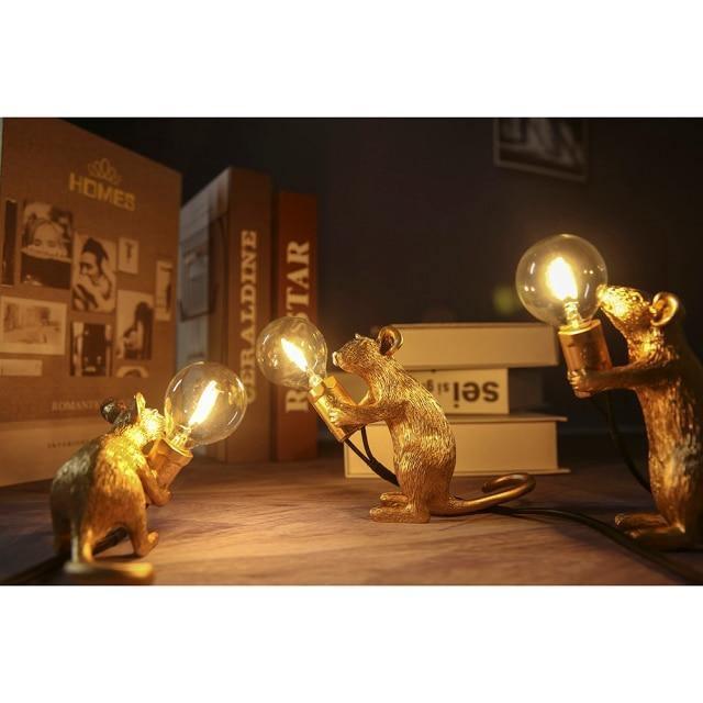 Tischlampe Maus – Originelle Dekoration und trendige Beleuchtung 