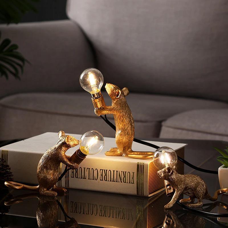 Tischlampe Maus – Originelle Dekoration und trendige Beleuchtung 