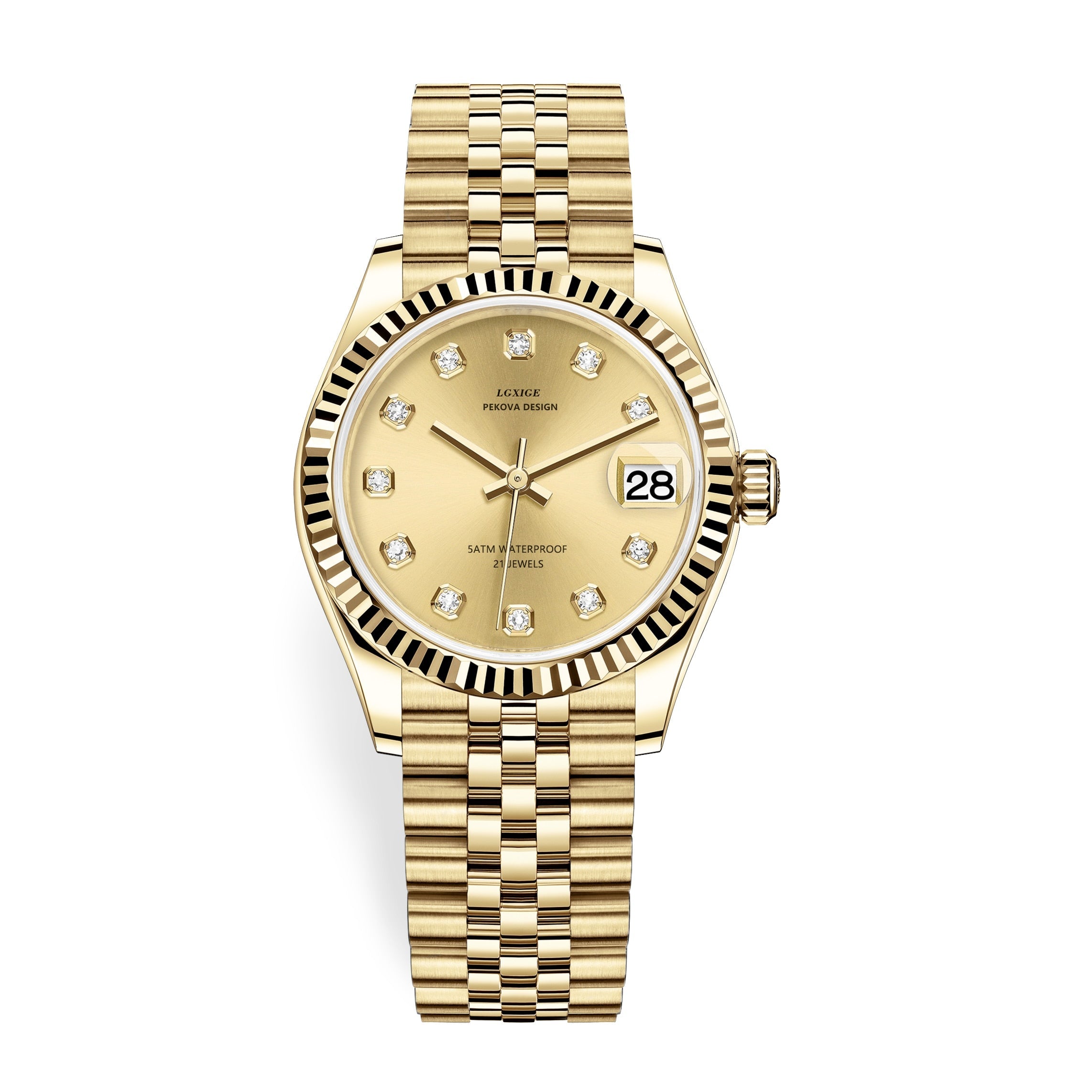 Reloj de pulsera clásico de acero inoxidable - Elegancia y fiabilidad para todos los días