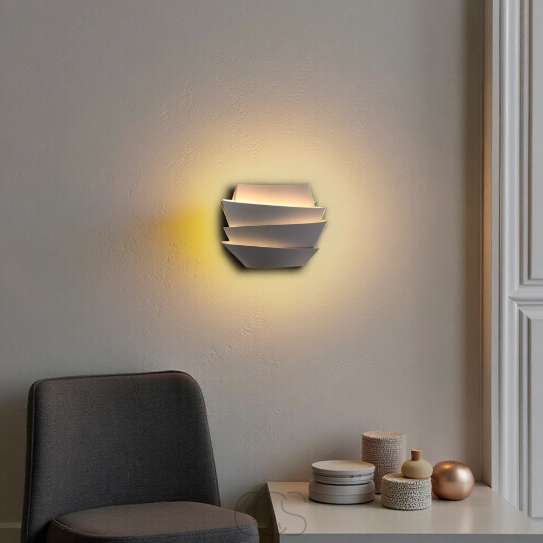 Podwójna Lampa LED Ścienna – Nowoczesne i Eleganckie Oświetlenie 