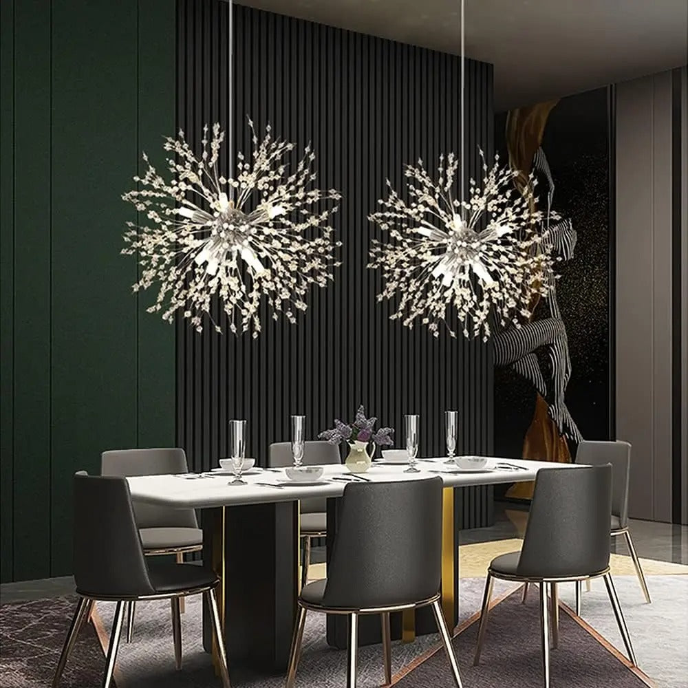 Lampadario in cristallo a sospensione – Eleganza e brillantezza senza tempo 