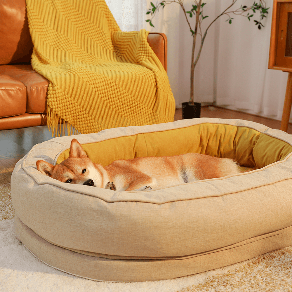 Cama En Forma De Dona Para Perro – Confort y Suavidad 
