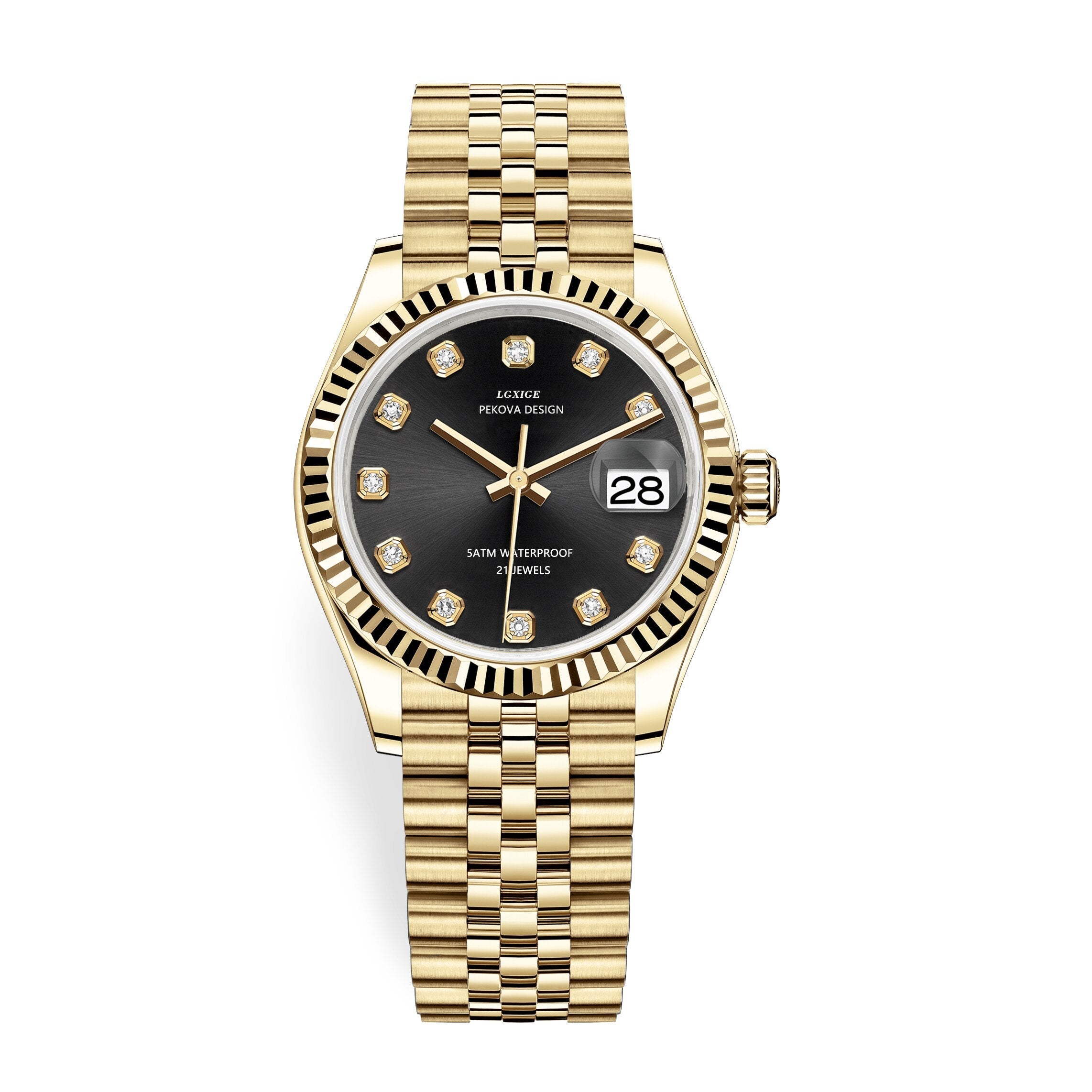 Reloj de pulsera clásico de acero inoxidable - Elegancia y fiabilidad para todos los días
