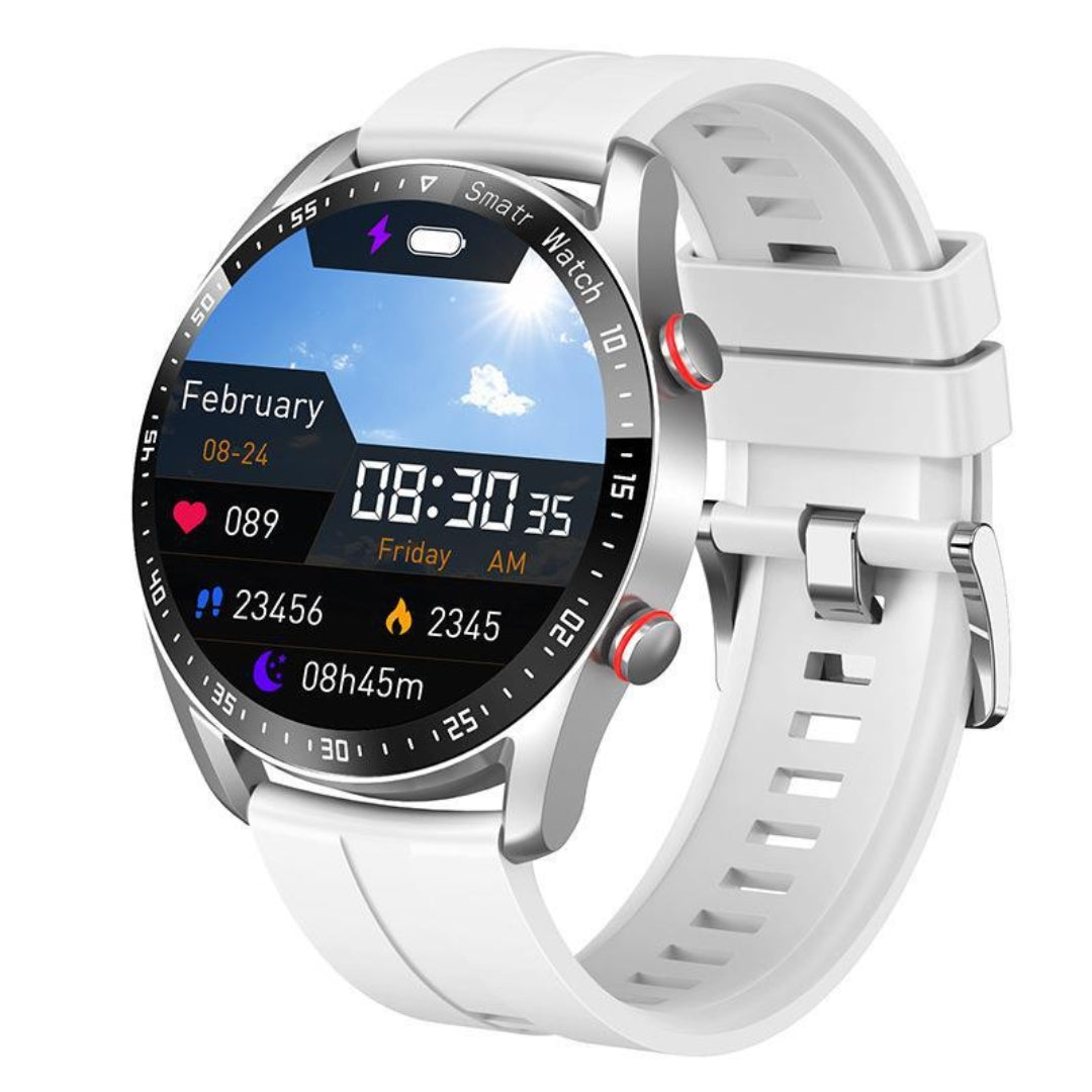 Elegant Smartwatch – Raffinerad Stil Och Intelligenta Funktioner 