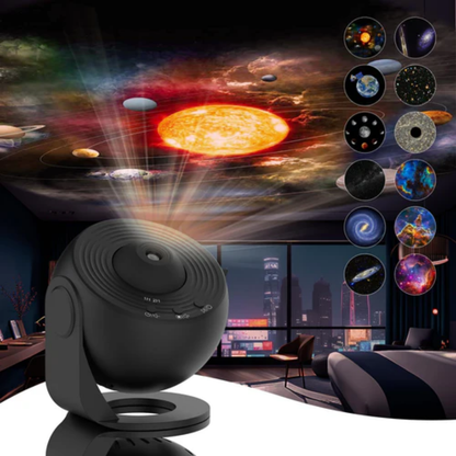 Rotierende Projektorlampe – 360° von Stellarträumen für zu Hause 