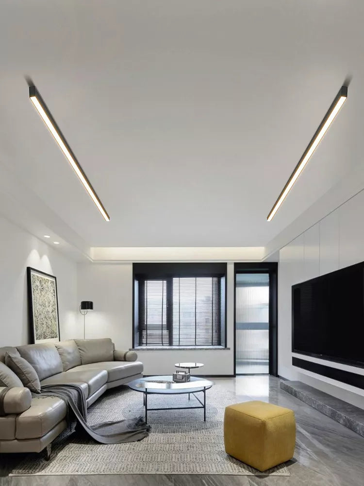 Minimalistické LED stropní svítidlo - Skandinávský design 