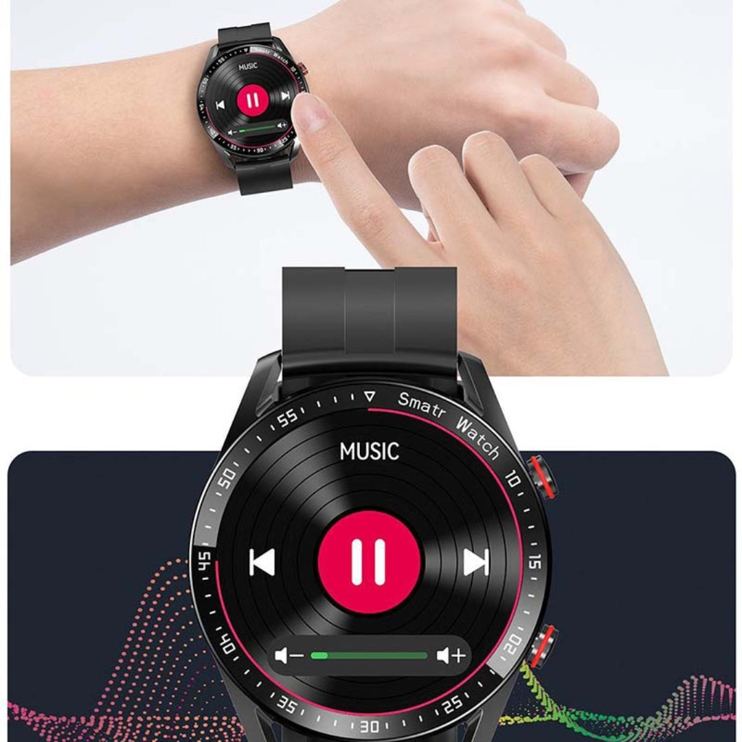 Elegant Smartwatch – Raffinerad Stil Och Intelligenta Funktioner 