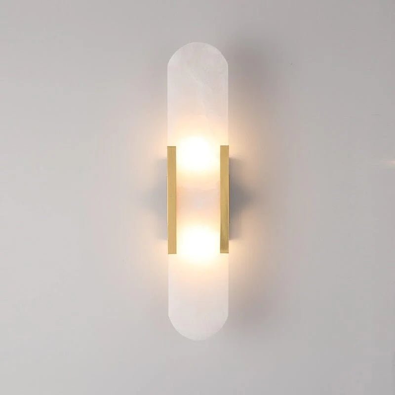 Svart og Gull LED Vegglampe – Moderne Eleganse og Stilig Design 