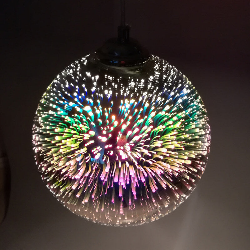Moderne ophæng med fyrværkerieffekt – visuel glans og trendy design 