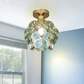 Luminária de Teto em Forma de Flor – Design Delicado e Moderno 
