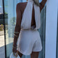 Dorcas | Elegant Korte Overall – Dristig og Raffinert Stil 