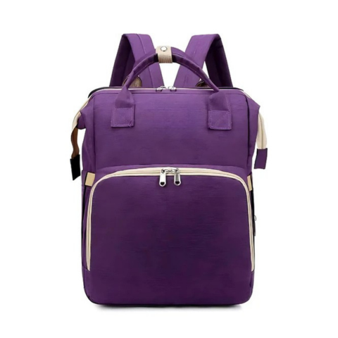 Baby-Reiserucksack - Faltbares Kinderbett mit integriertem Stauraum