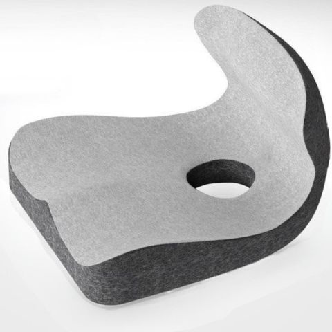 L-förmiges Memory Foam-Kissen - Erholsame Ruhe & gezielte Entlastung