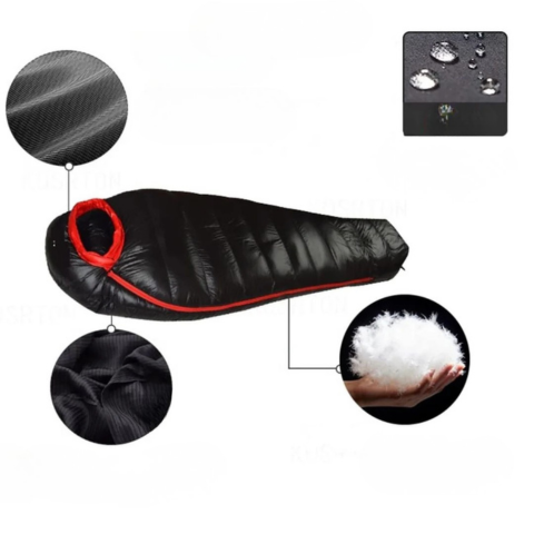 Sac de dormit de iarnă - Temperatură extremă și protecție totală