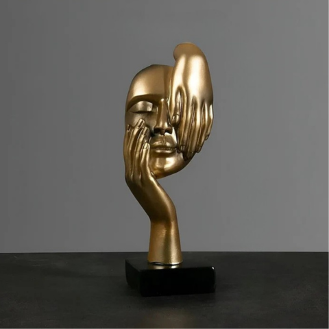 Γλυπτό από αφηρημένη ρητίνη - Καλλιτεχνική Διακόσμηση & Μοντέρνο στυλ