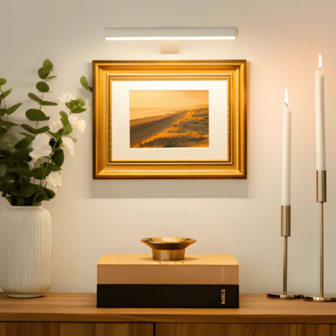 Ασύρματος επαναφορτιζόμενος λαμπτήρας τοίχου LED USB - Πλήρης περιστροφή & βολική επαναφόρτιση