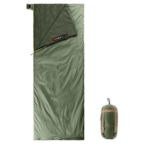 Saco de dormir compacto - Design prático e fácil de guardar