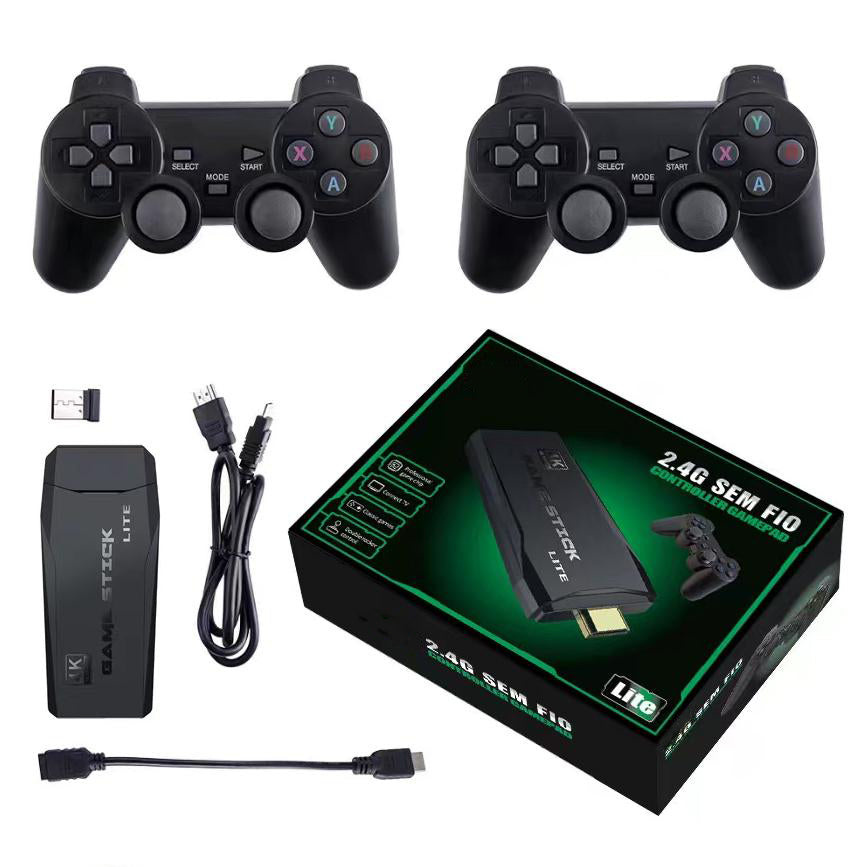 Retro Pelikonsoli – 4K Kokemus ja Kaksoisohjain 
