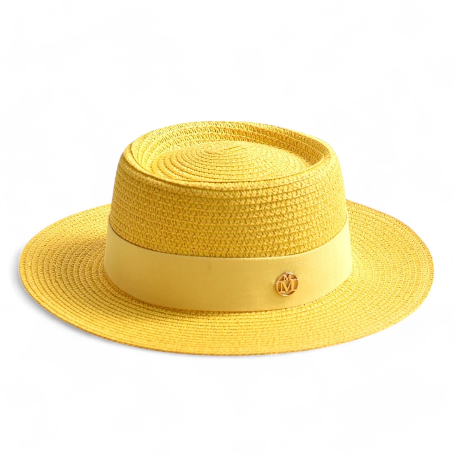 Cappello a Cloche in Paglia – Eleganza Retro e Protezione Solare 