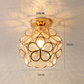 Luminária de Teto em Forma de Flor – Design Delicado e Moderno 
