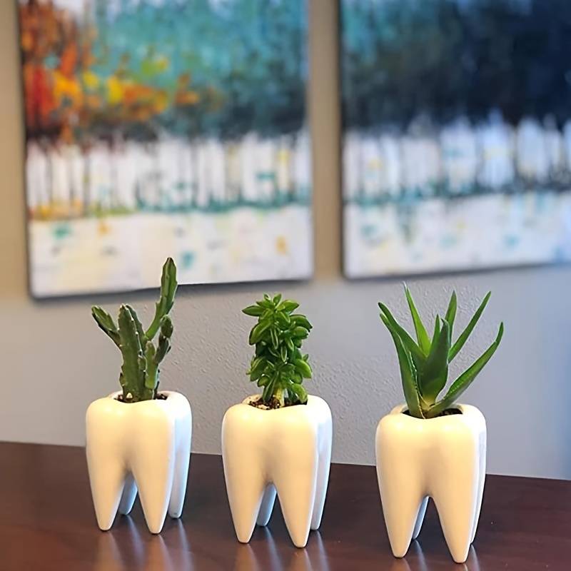 Wielofunkcyjny Wazon Dentystyczny z Ceramiki 
