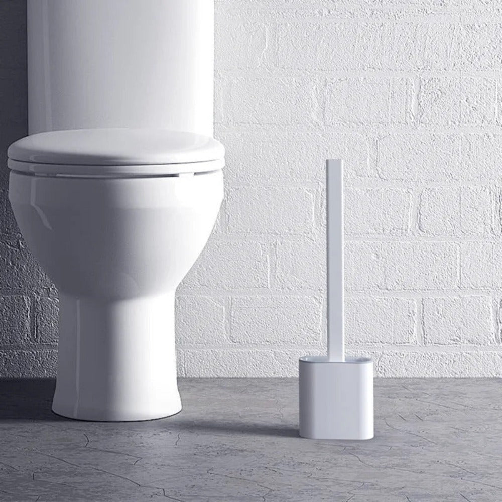 Flexible Silicone Toilet Brush – Durable and Antibacterial Design 