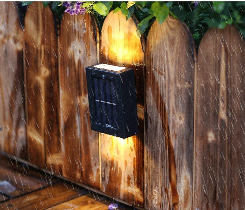 Aplique de Pared Solar – Iluminación Automática para Exteriores 