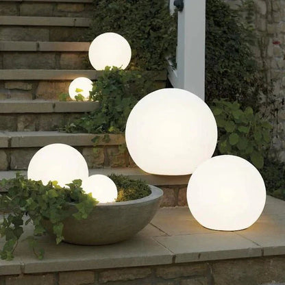 Draadloze Buitensfeerlamp - Elegante en Mobiele Verlichting 