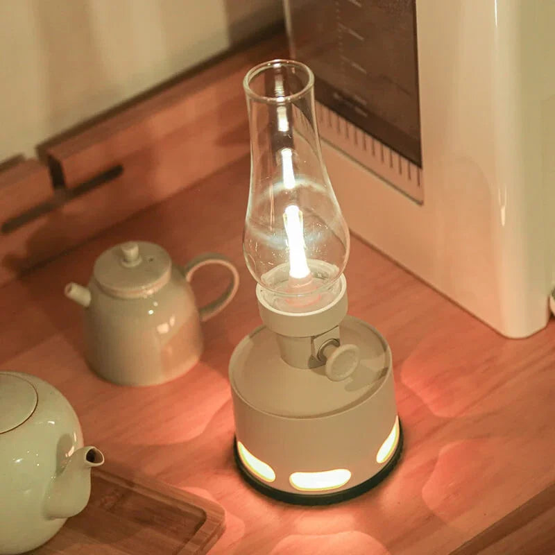 Retro LED-lantaarn – Elegante decoratieve verlichting 