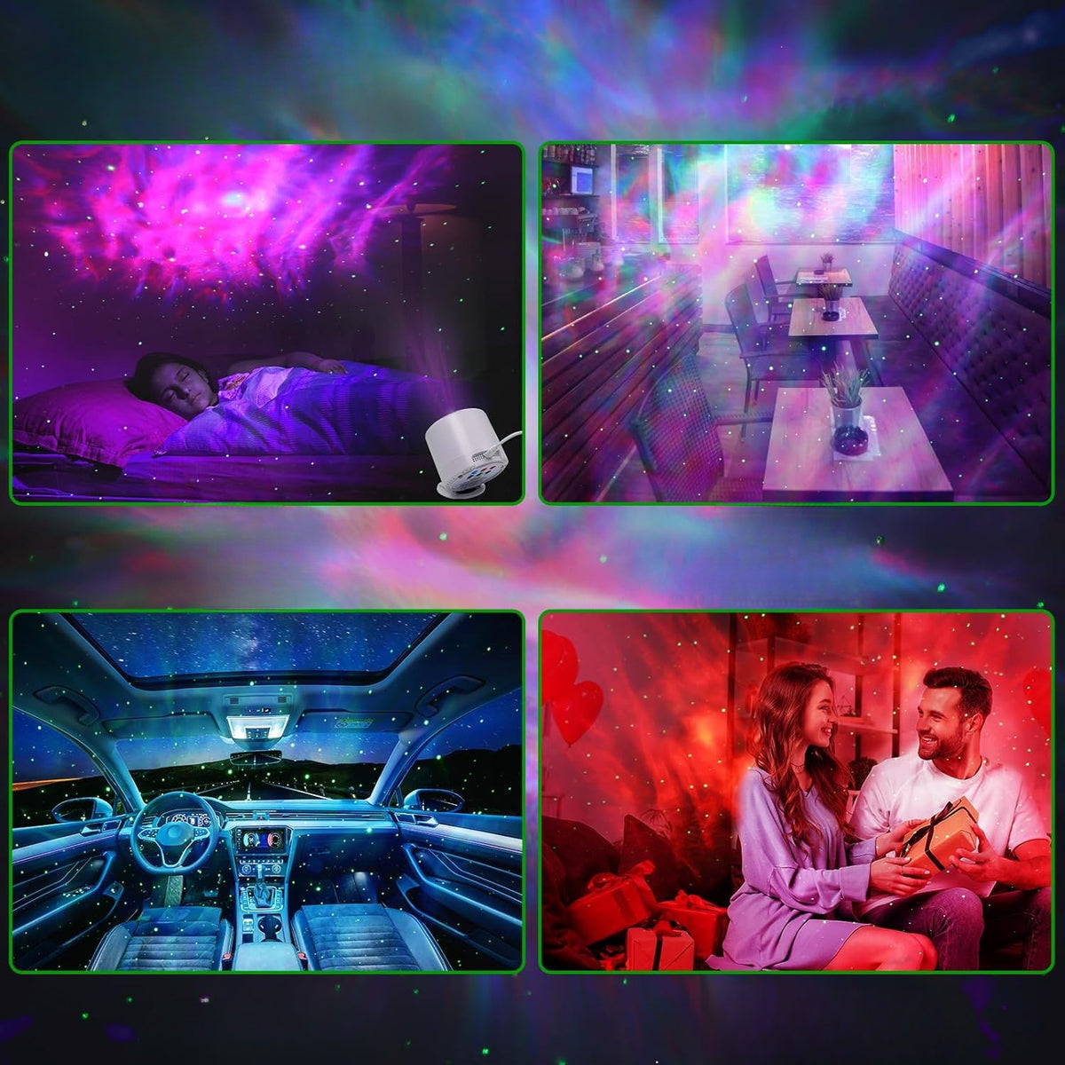 Proyector LED – Ambiente Galaxia Relajante 