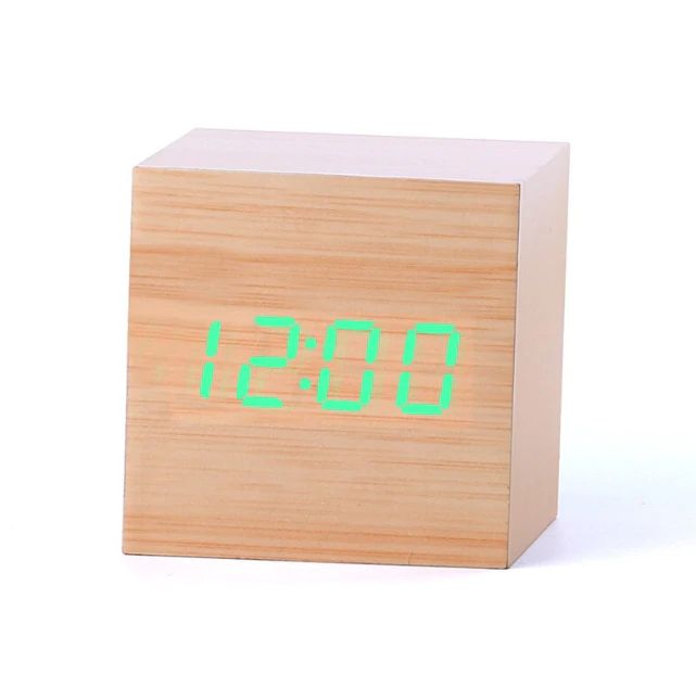 Digitale Klok Cube – Minimalistisch Ontwerp En LED-display 