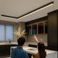 Minimalistické LED stropní svítidlo - Skandinávský design 