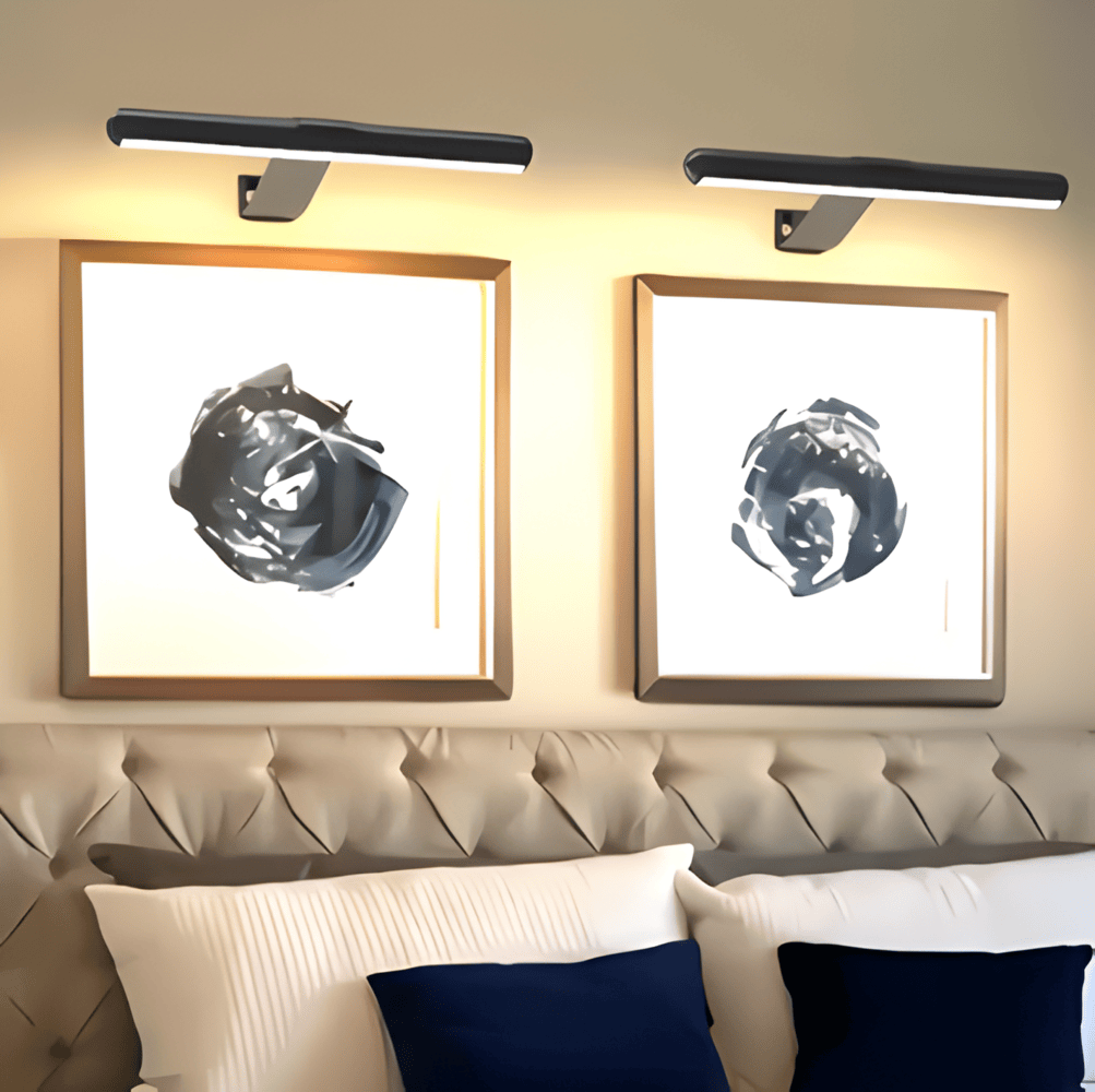 Ασύρματος επαναφορτιζόμενος λαμπτήρας τοίχου LED USB - Πλήρης περιστροφή & βολική επαναφόρτιση