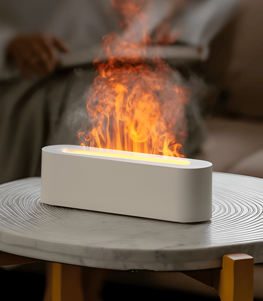 ناشر الروائح العطرية USB مع إضاءة LED متعددة الألوان - جو مريح ورذاذ خفيف