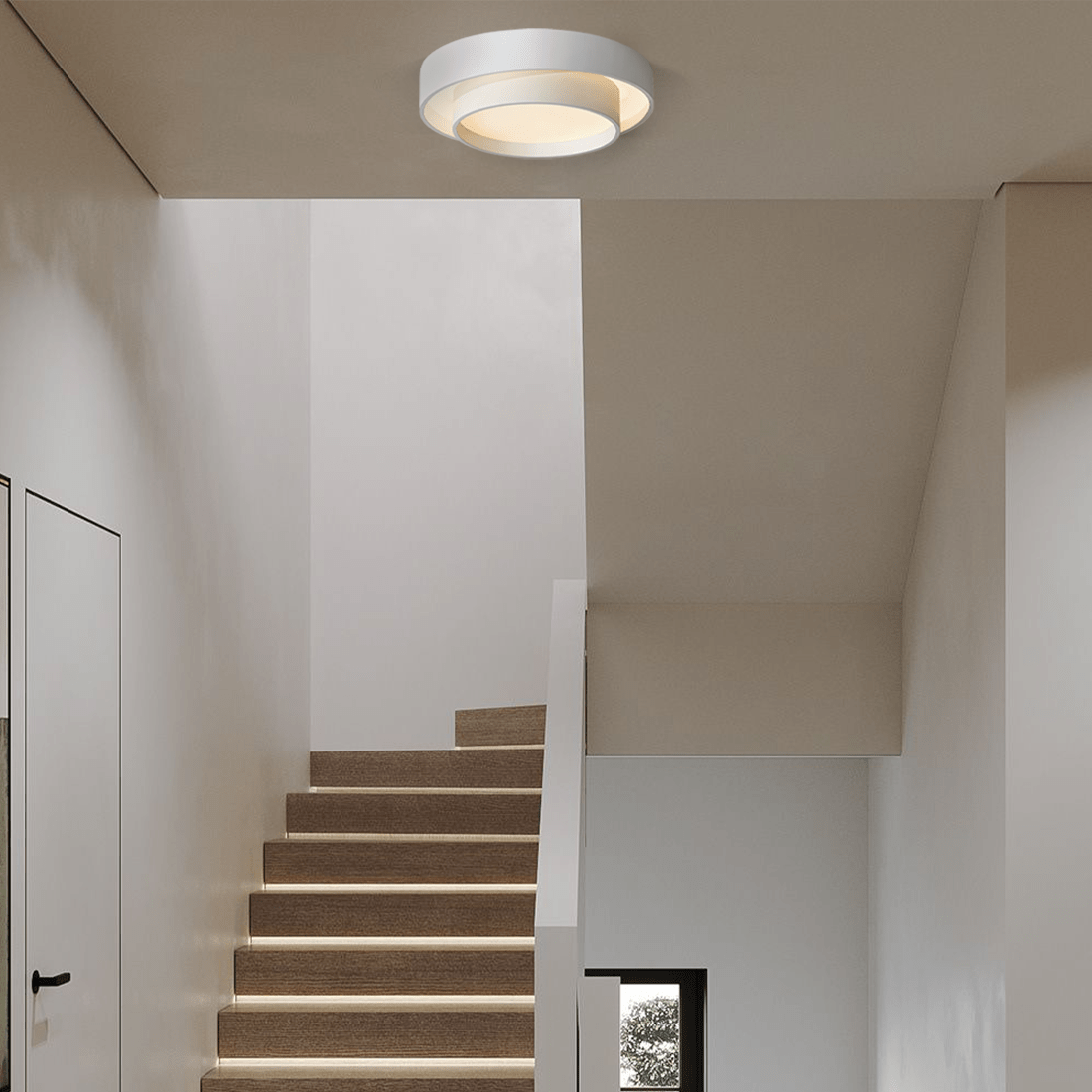 Lámpara de techo LED Disco – Luz y Confort Visual 