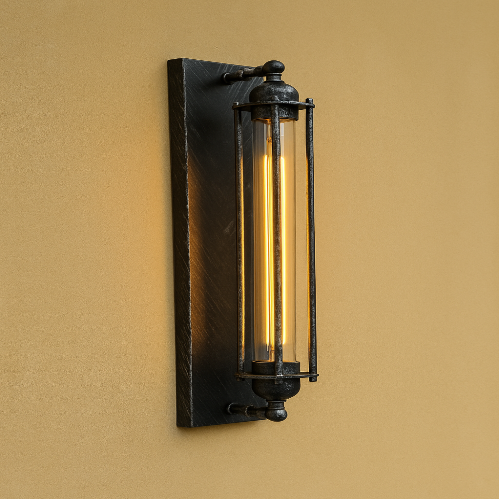 Vintage LED Fali Lámpa – Retro Bűbáj és Modern Világítás 