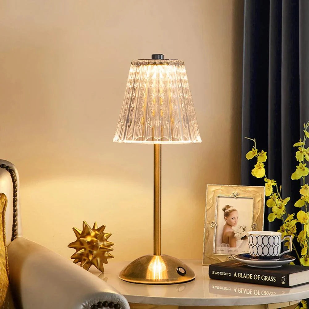Lámpara de mesa inalámbrica – iluminación nómada y elegante 