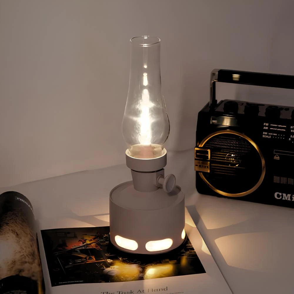 Retro LED-lantaarn – Elegante decoratieve verlichting 
