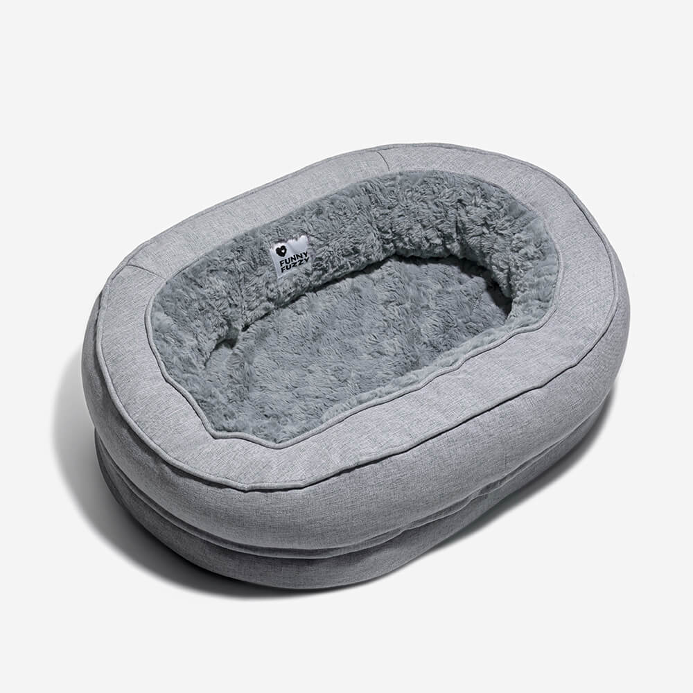 Hundebett in Donutform – Komfort und Weichheit 