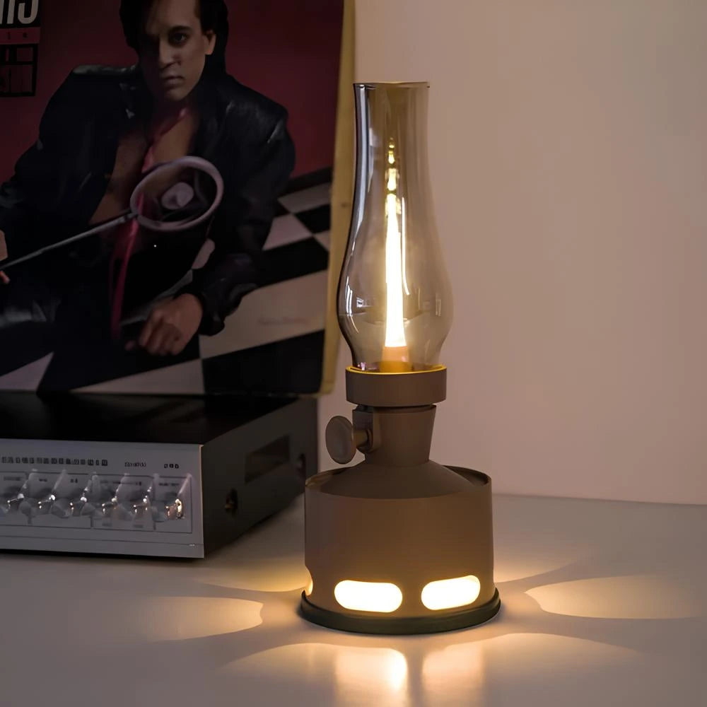 Retro LED-lantaarn – Elegante decoratieve verlichting 