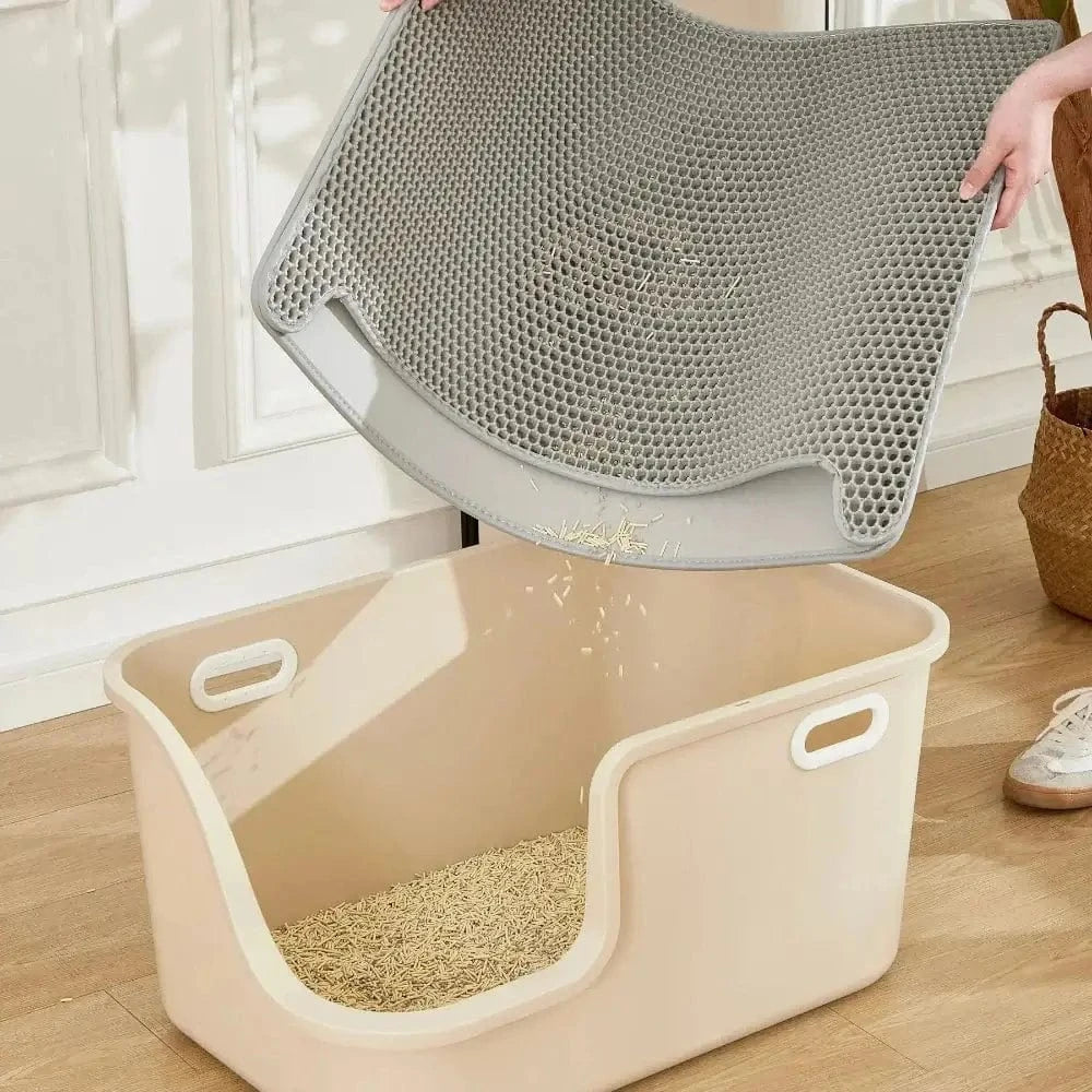 Bandeja de arena para gatos – Sencillez e higiene diaria 