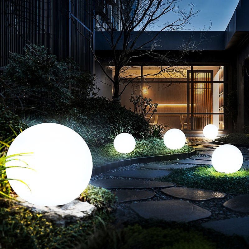 Draadloze Buitensfeerlamp - Elegante en Mobiele Verlichting 